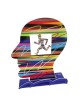 David Gerstein Signed Sculpture - Head With Runner